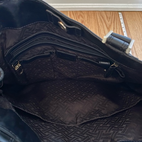 Cole Haan Black Leather Tote - Picture 10 of 10